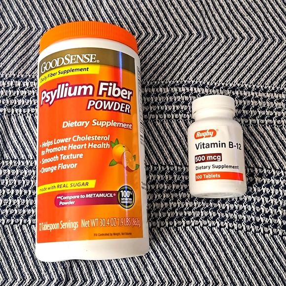 good sense Other Psyllium Fiber Powder34oz Vitamin B2 Tablets500mg
